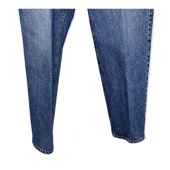 Vintage 90s Lee's Straight Leg Medium Wash Jeans 38x32 - Picture 3 of 10